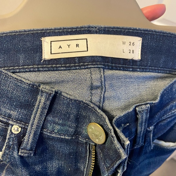 AYR The Riser Jeans Distressed - Picture 6 of 6